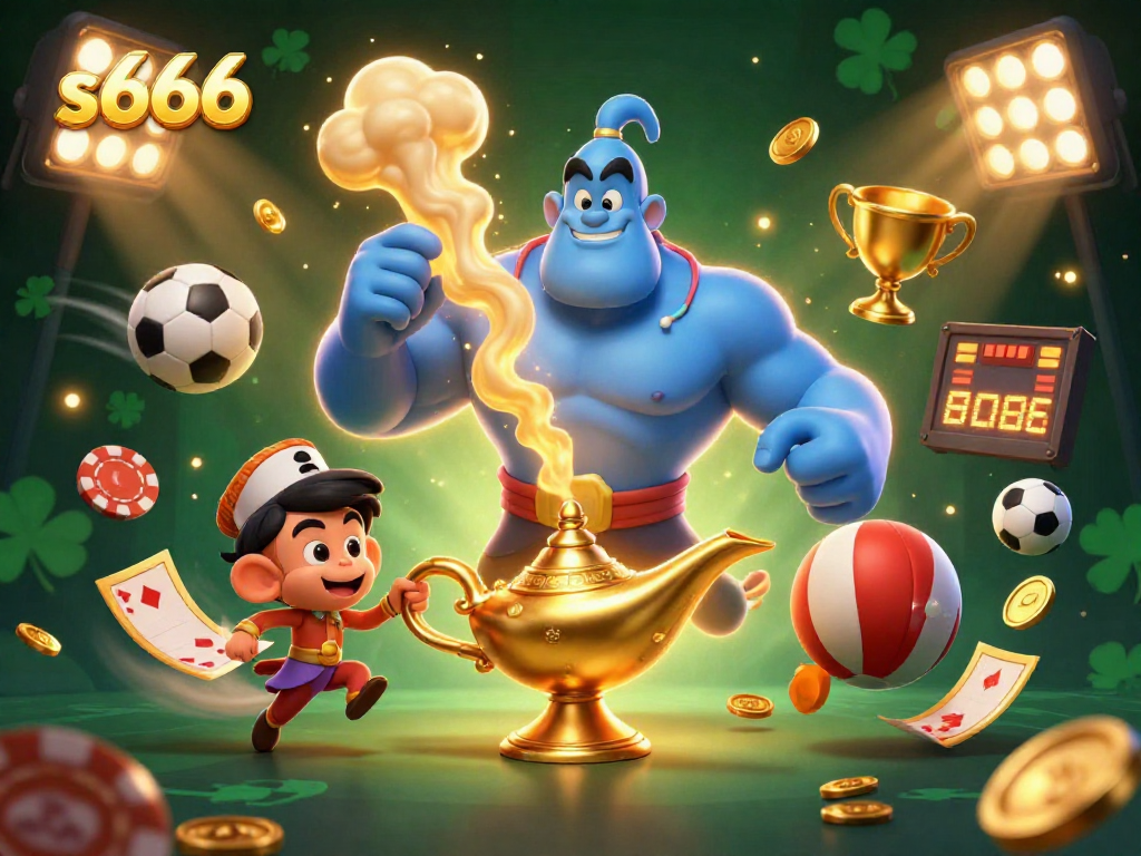 Experience thrilling gameplay at s666 with vibrant characters and dynamic sports elements in an exciting casino atmosphere.