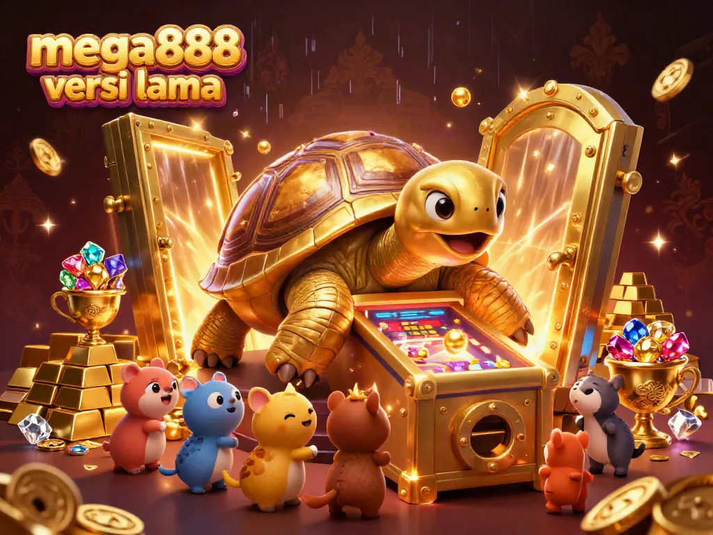 Experience exciting gameplay in the mega888 versi lama world with animated animals and treasures.